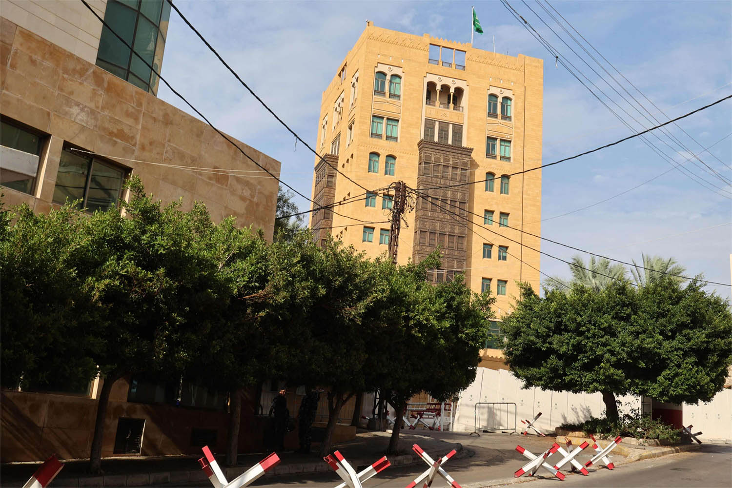 The Embassy of Saudi Arabia in Beirut