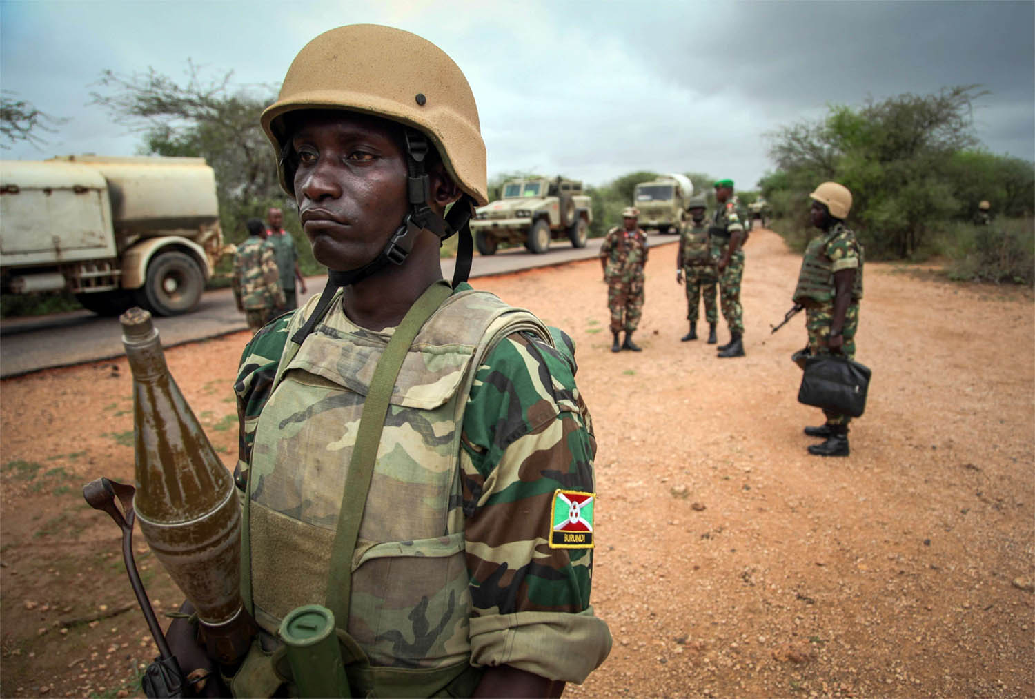 Burundian soldiers