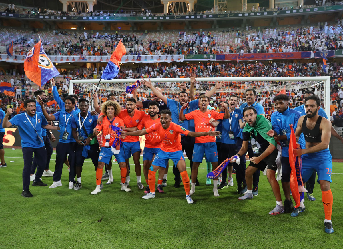 الفيحاء يحرز اللقب بفضل دفاعه المنظم وحارسه ستويكوفيتش من حسابه على تويتر