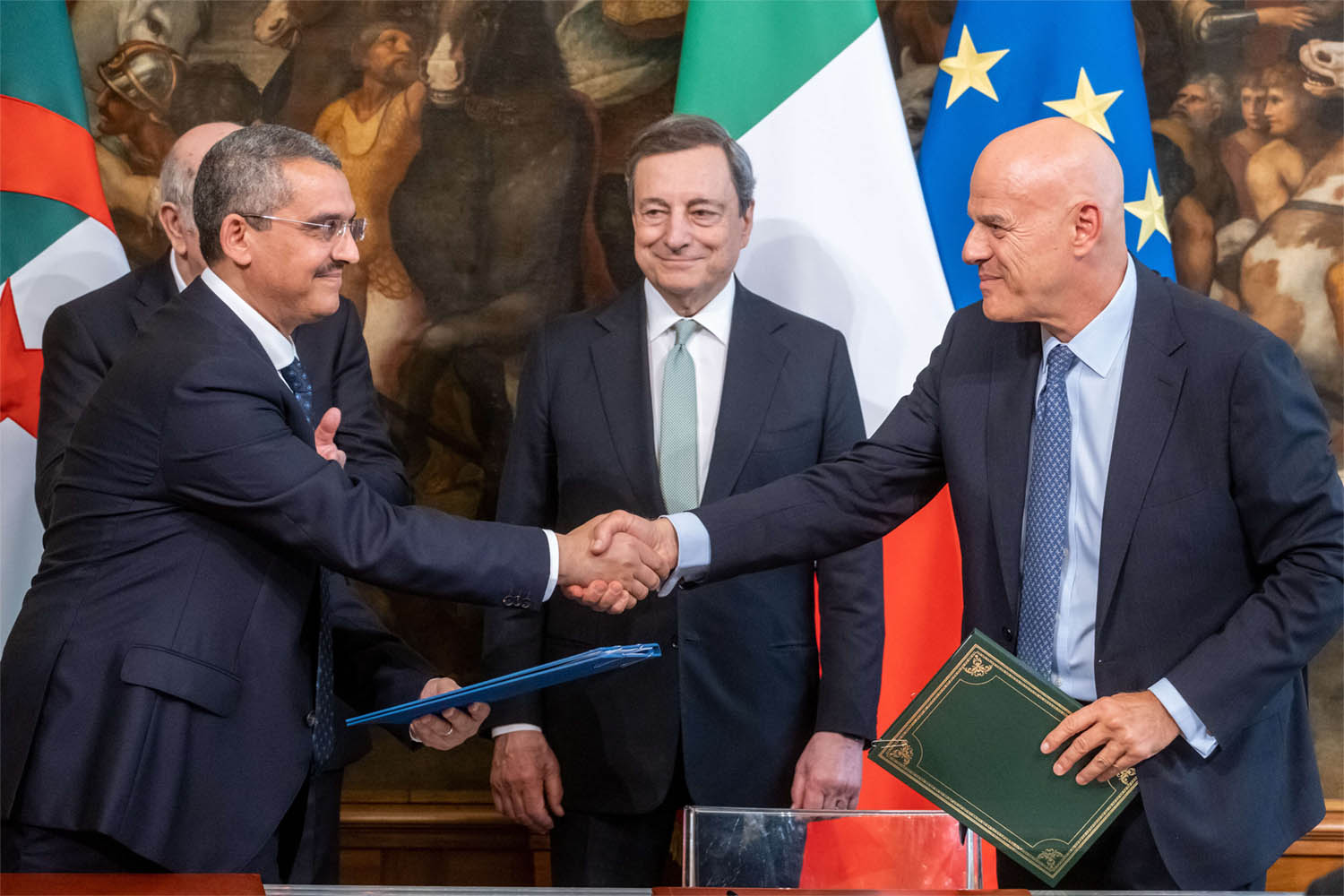 Algeria was Italy's second-biggest gas supplier last year