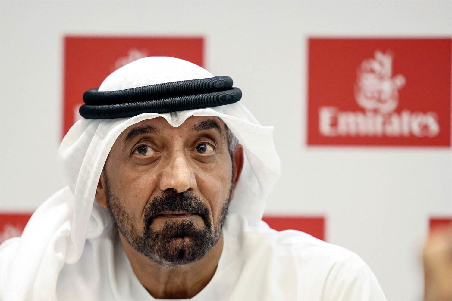 Emirates' CEO and Chairman Sheikh Ahmed bin Saeed Al Maktoum