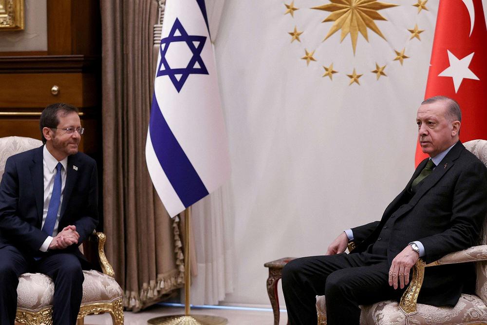 قرار اردوغان تحسين علاقات بلاده مع اسرائيل ياتي وفق مصالح ظرفية وليس استراتيجية طويلة المدى