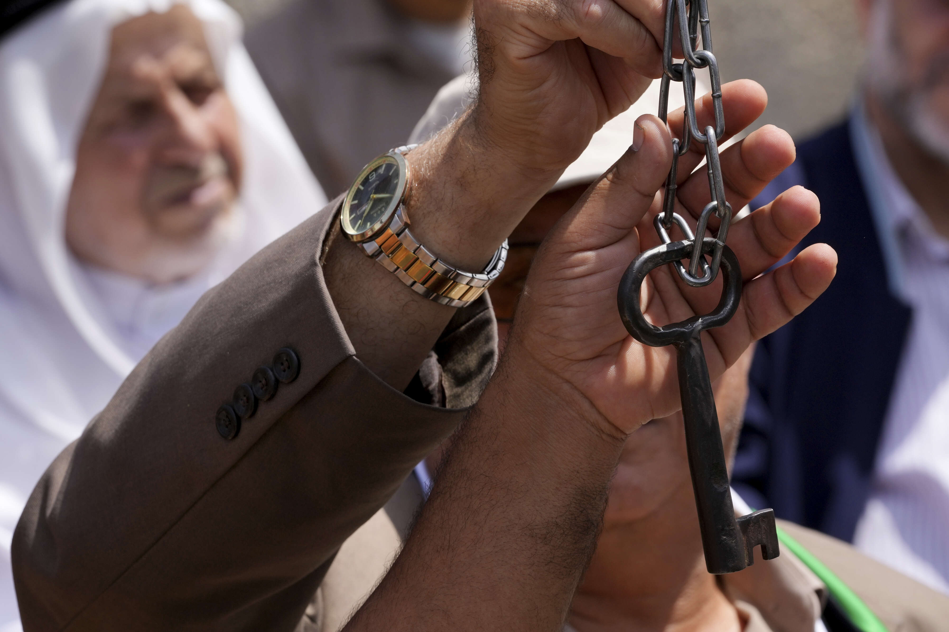 "مفتاح العودة" حاضر في مسيرة العودة بعد 74 عاما من تهجير قسري للفلسطينيين