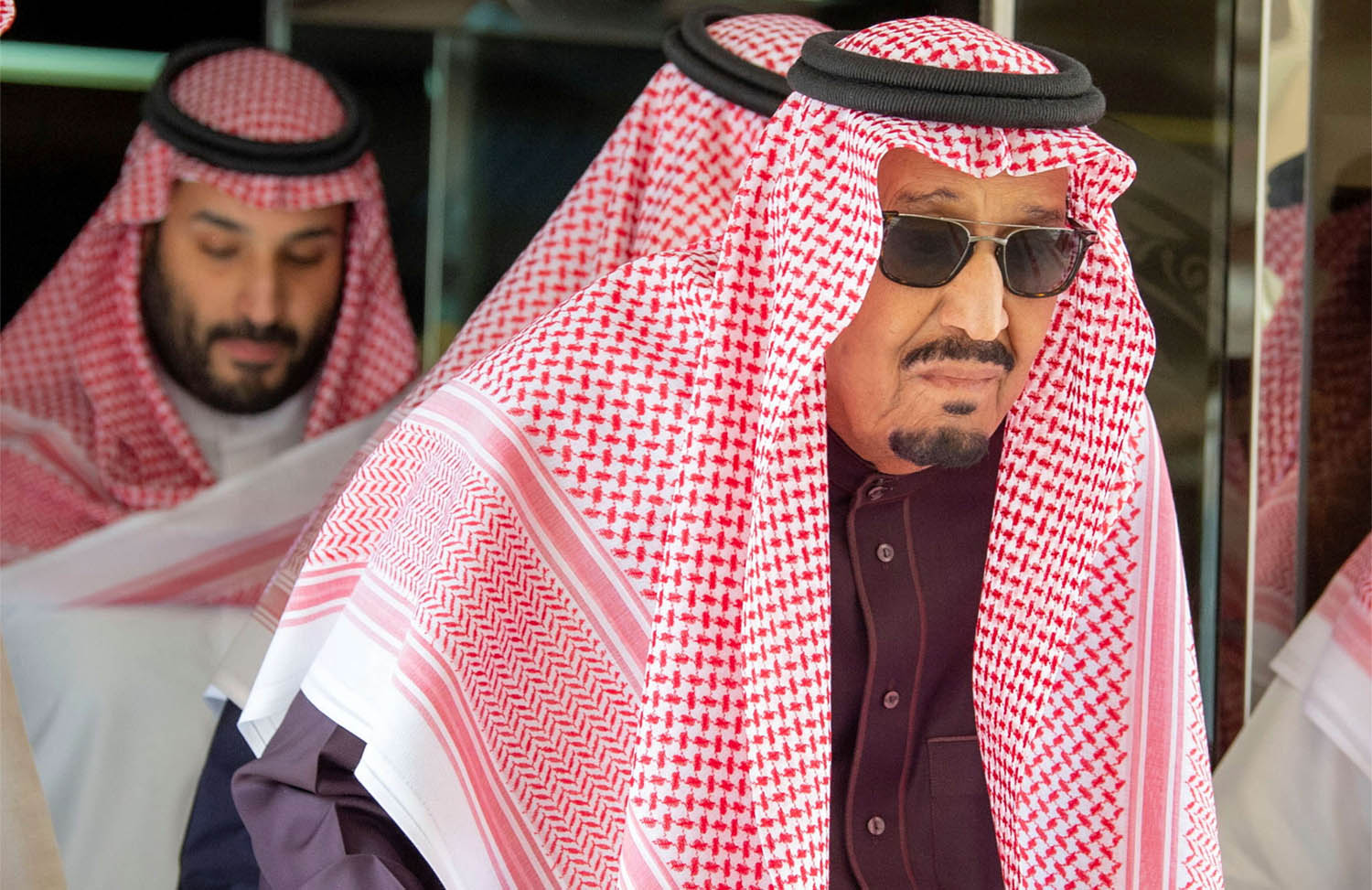 Doctors instructed King Salman to stay in the hospital for “some time” to rest