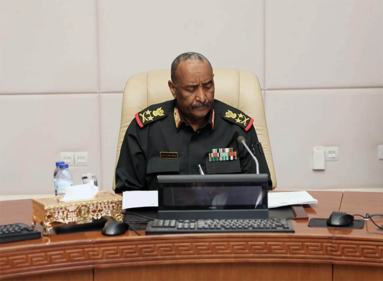 General Abdel-Fattah Burhan, head of Sudan’s ruling sovereign council