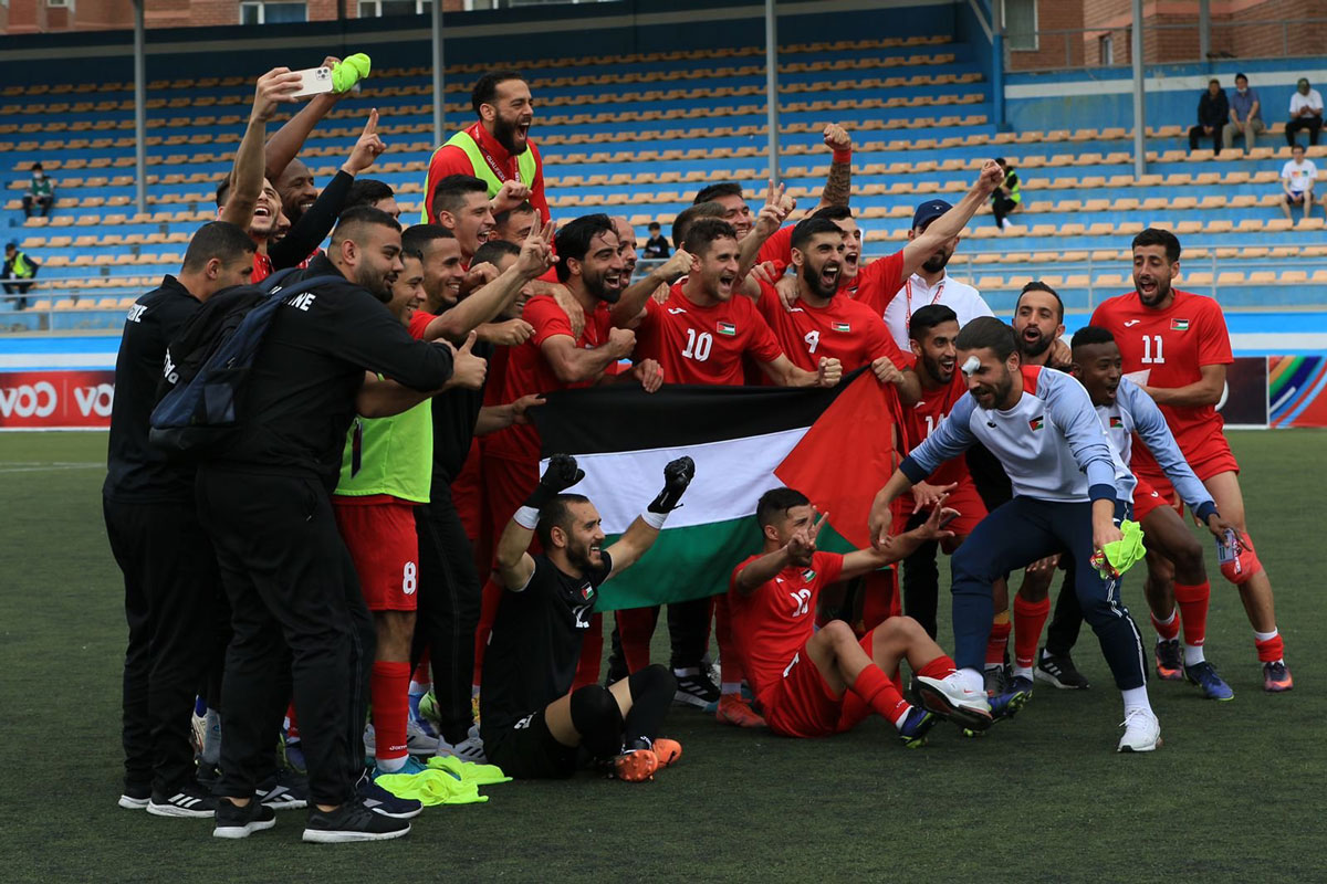 المنتخب الفلسطيني يضيف الفلبيني لضحاياه من حسابه على تويتر