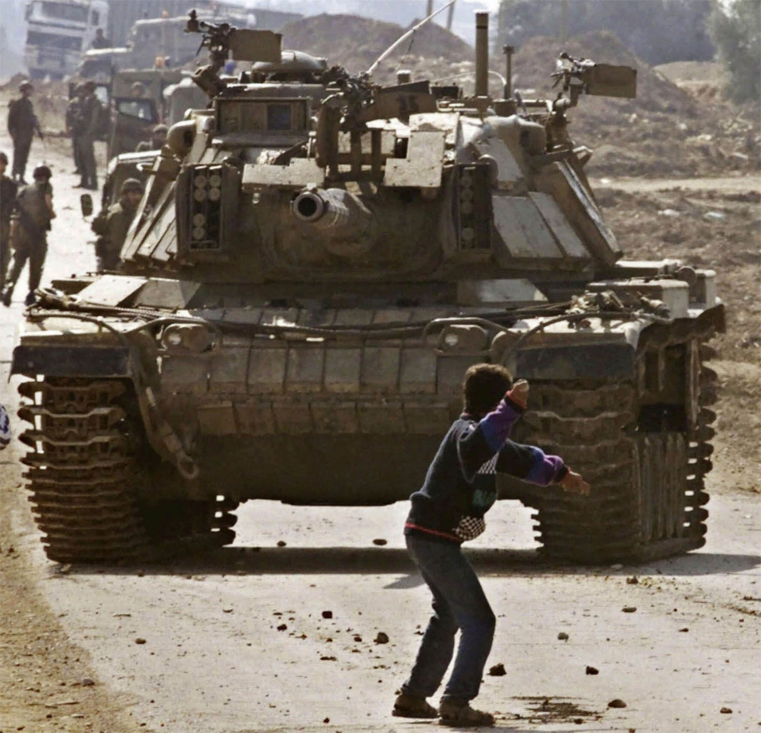 The report's authors cited “credible” evidence that “convincingly indicates that Israel has no intention of ending the occupation” 