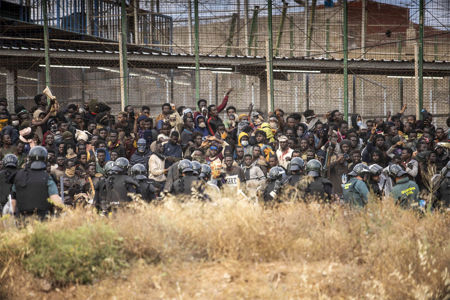 Moroccan authorities said the disaster occurred after migrants attempted to storm a fence into Melilla 