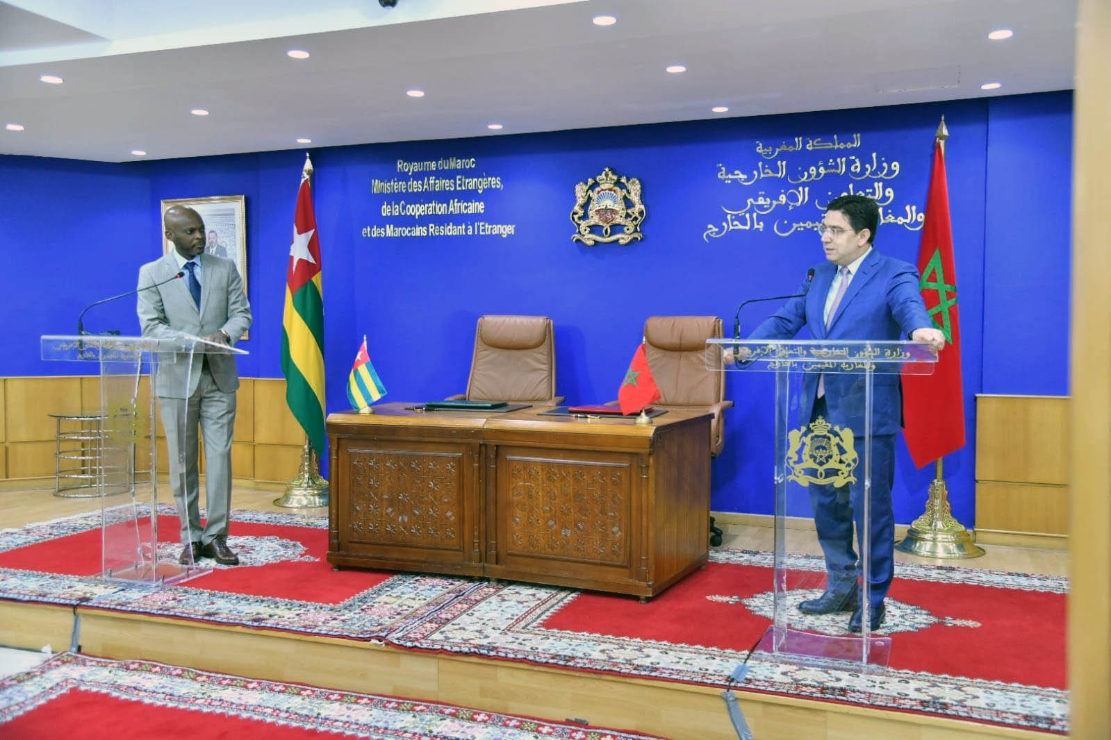 The two ministers decided to multiply the missions of businessmen to prospect other opportunities for trade and investment