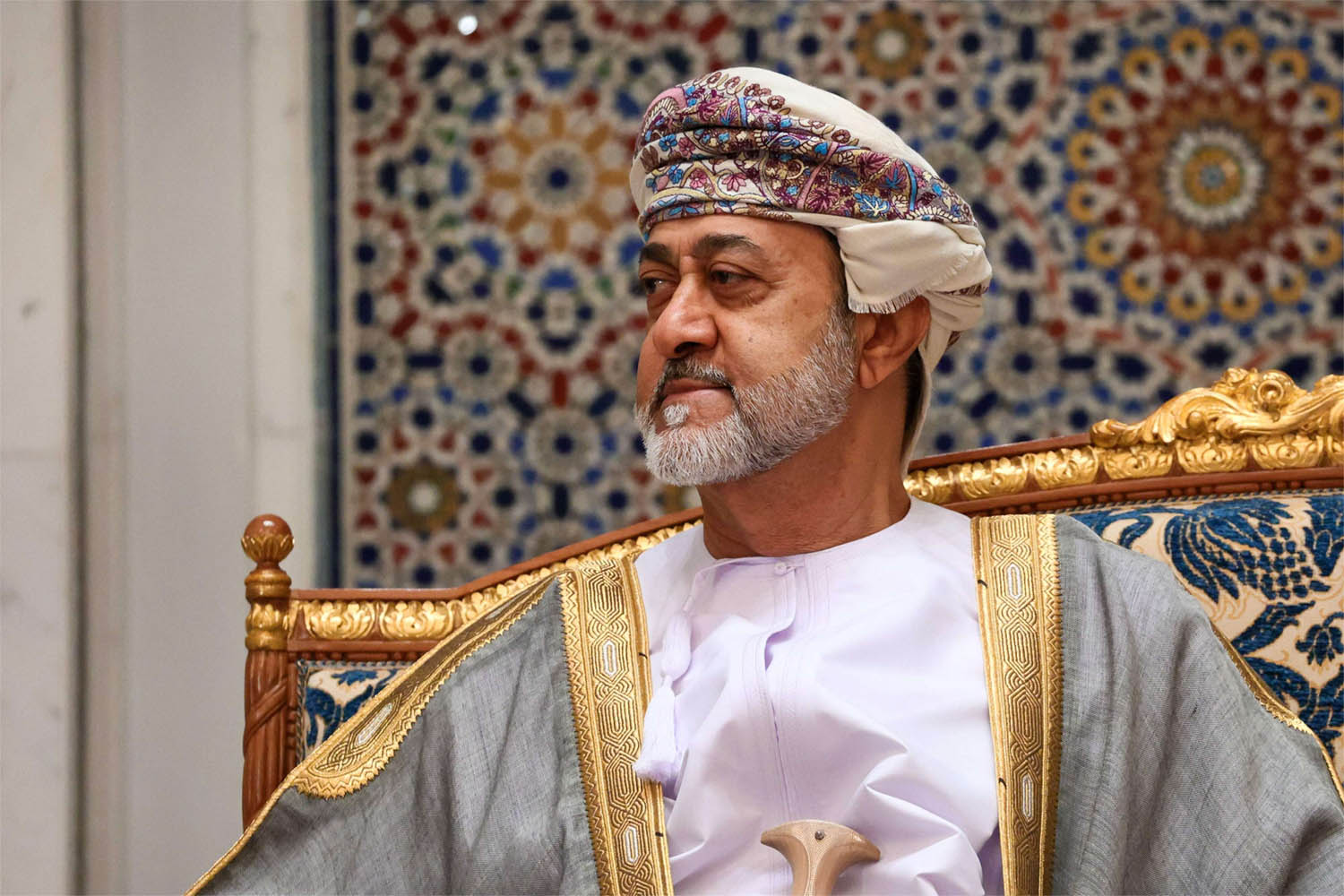 Oman's Sultan Haitham bin Tariq al-Said 