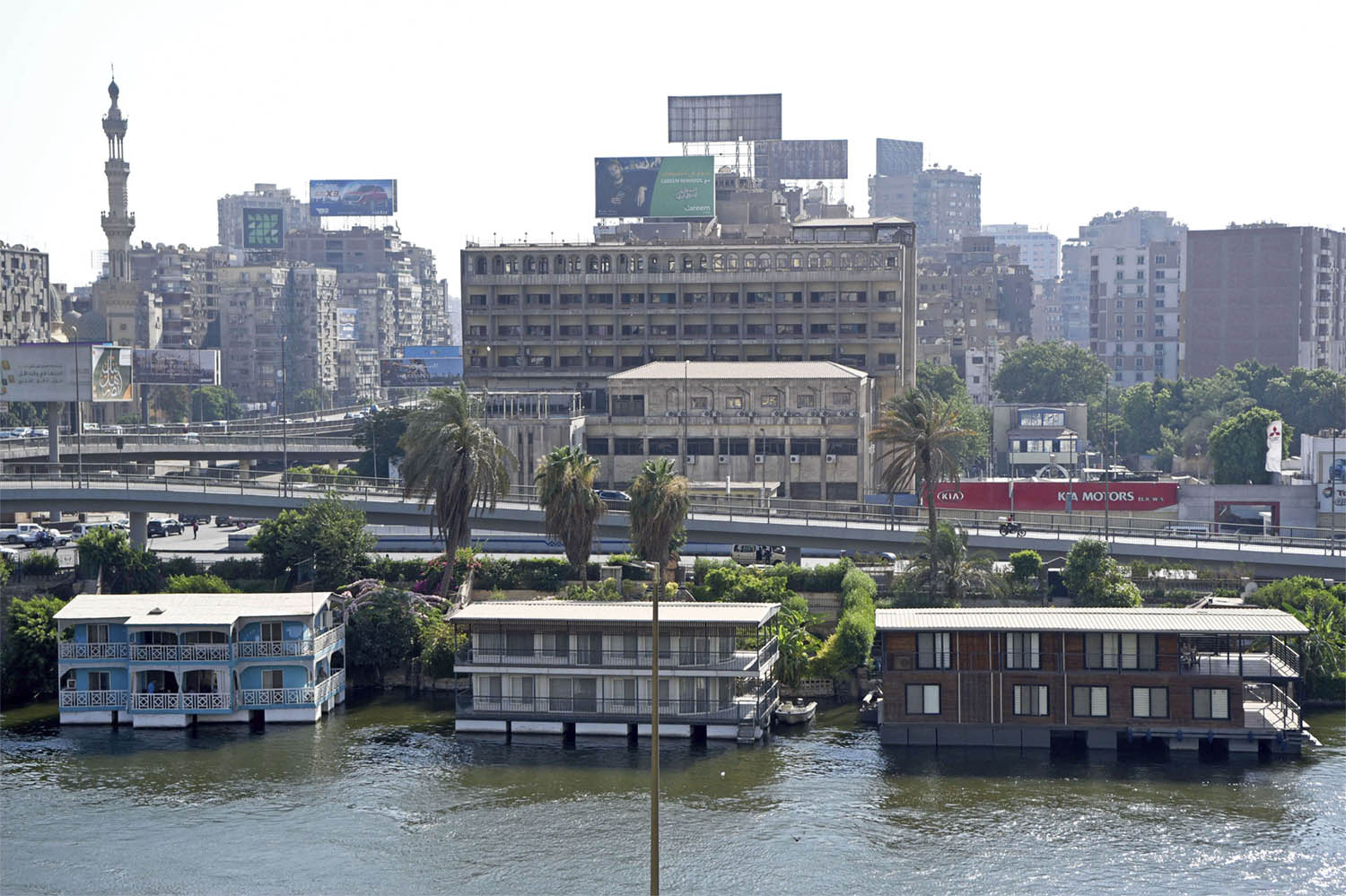 The floating homes are being removed or renovated to develop the waterfront commercially