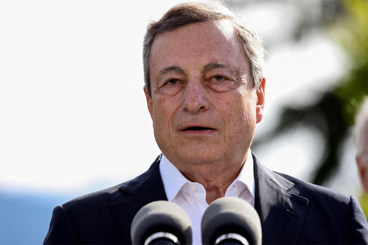 Italian Premier Mario Draghi 