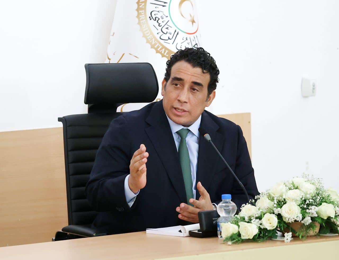 المجلس الرئاسي بقيادة المنفي يقول إنه خلص إلى التوافق حول إطار عام لخطة عمل تعالج الانسداد السياسي