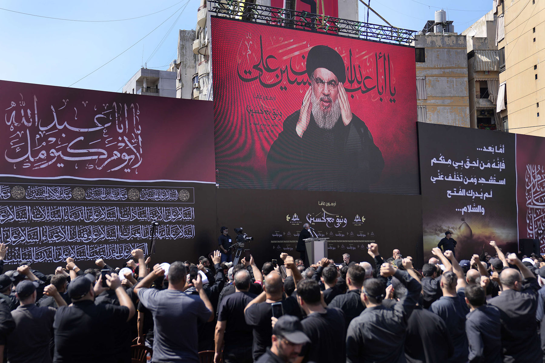 نصرالله ينتظر "أجوبة" من اسرائيل