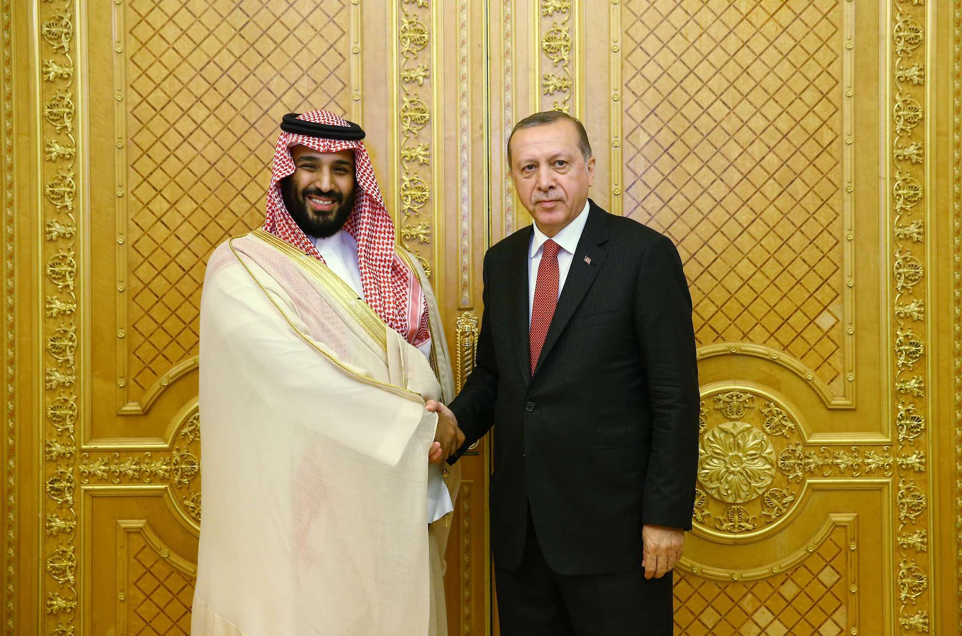أردوغان ومحمد بن سلمان 