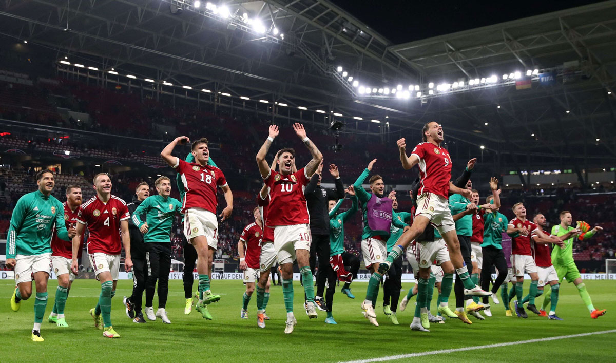 المنتخب المجري يعزز حظوظه ببلوغ الدور نصف النهائي