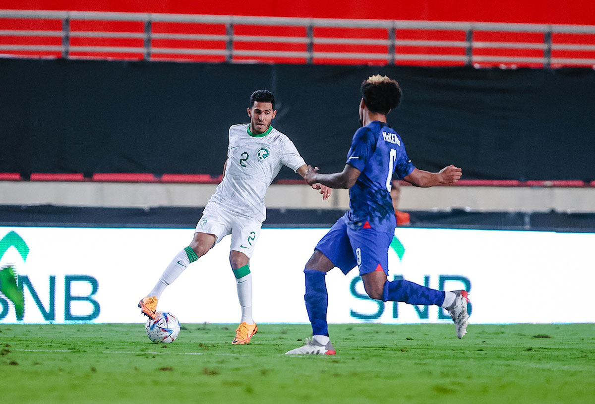 منتخب 'الاخضر' يطمح للظهور بمستوى قوي في العرس الكروي من حسابه على تويتر