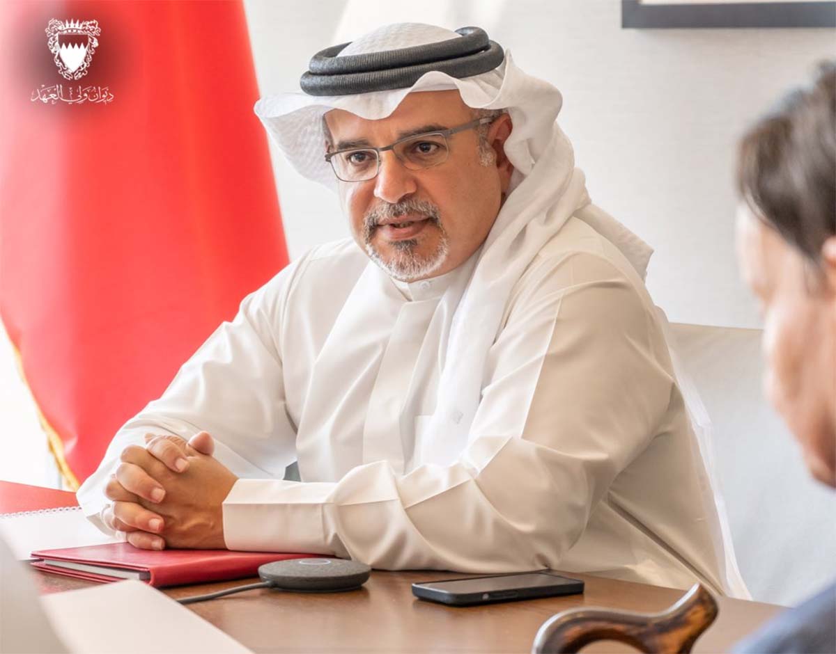 Bahrain's Crown Prince Salman bin Hamad Al-Khalifa