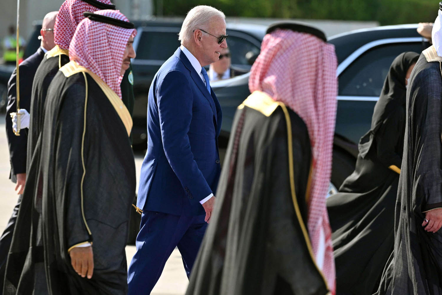 الرئيس الأميركي جو بايدن في جدة