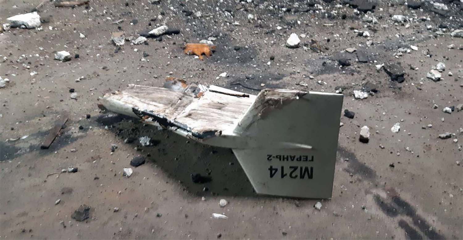Russia and Iran denied the drones are Iranian