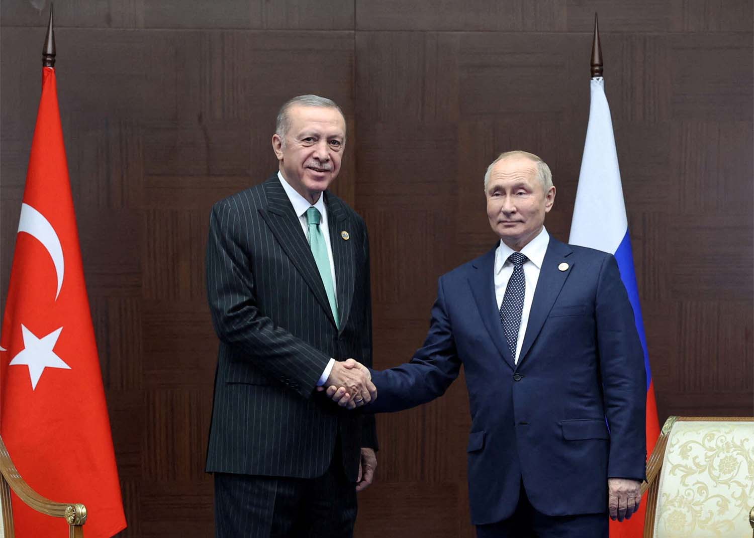 Erdogan with Putin