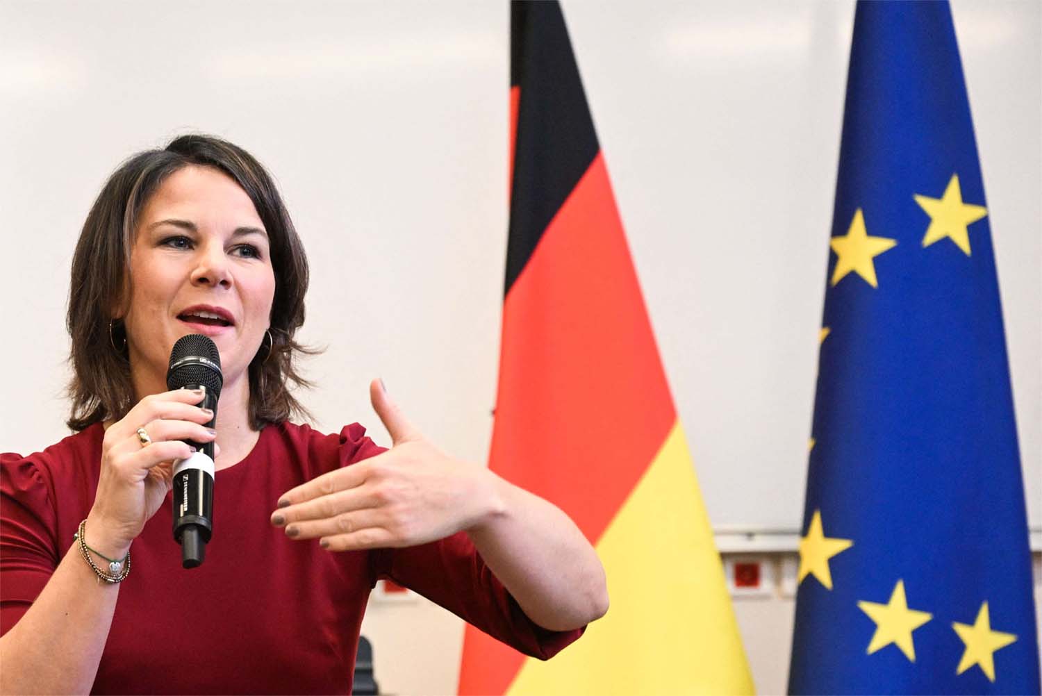 Germany's foreign minister Annalena Baerbock