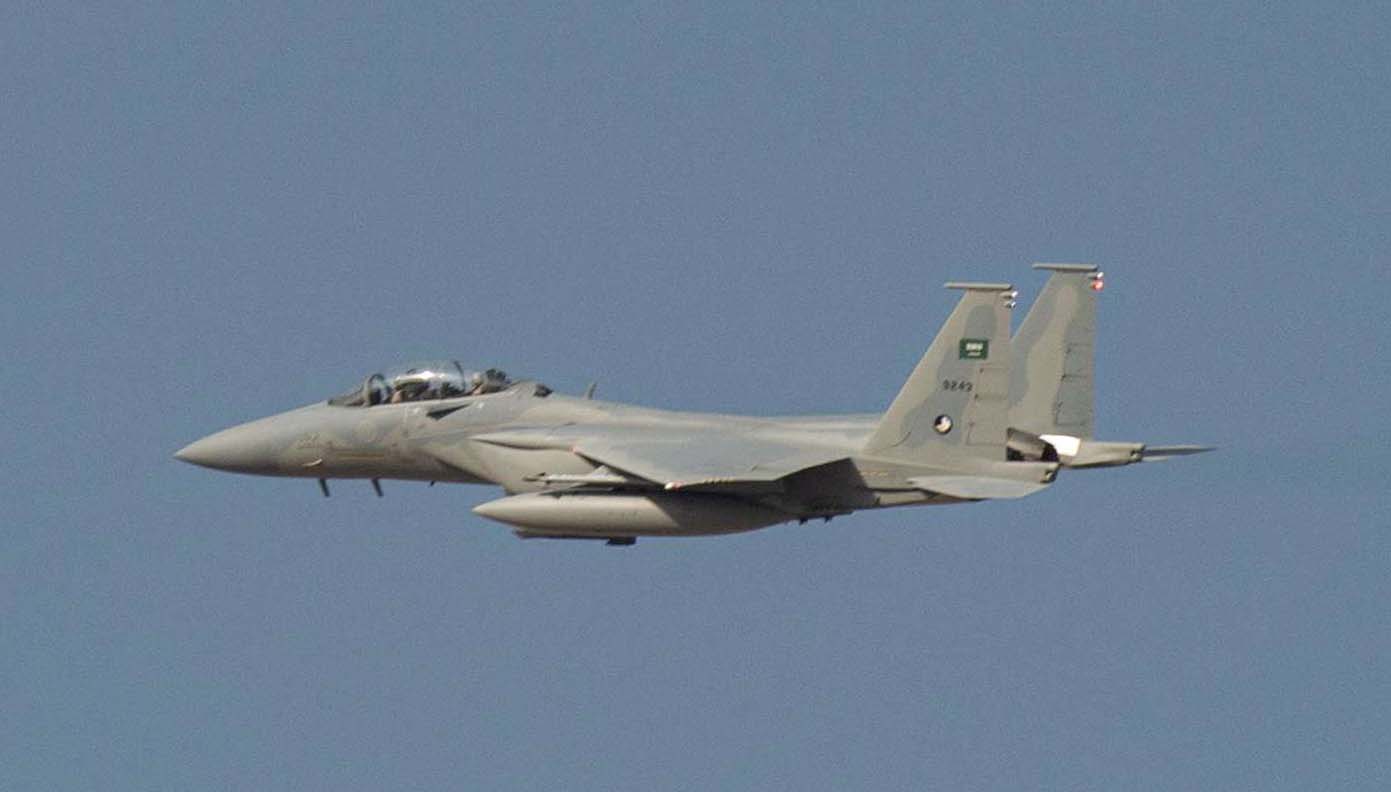 Saudi F15 fighter jet
