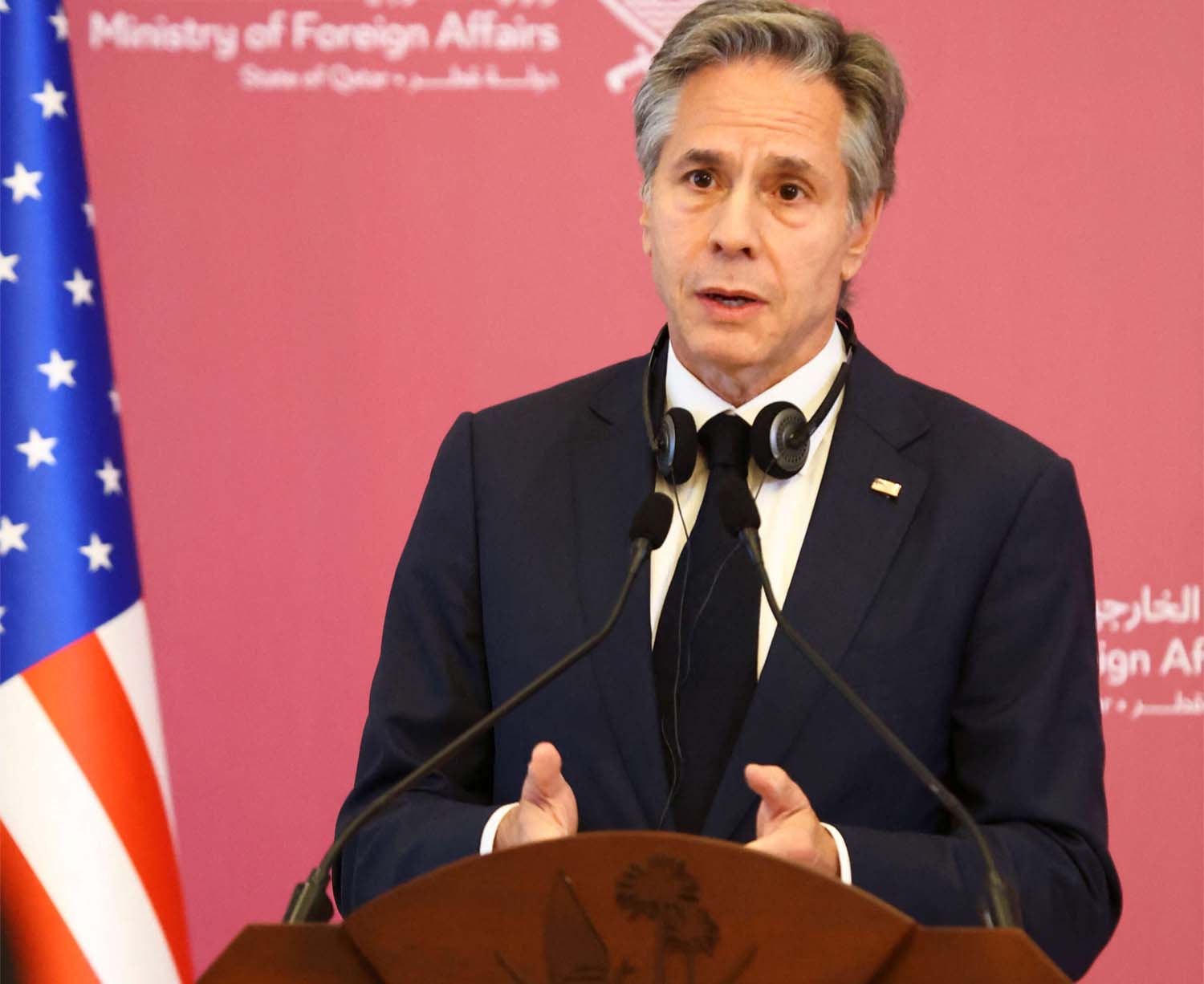 US Secretary of State Antony Blinken 
