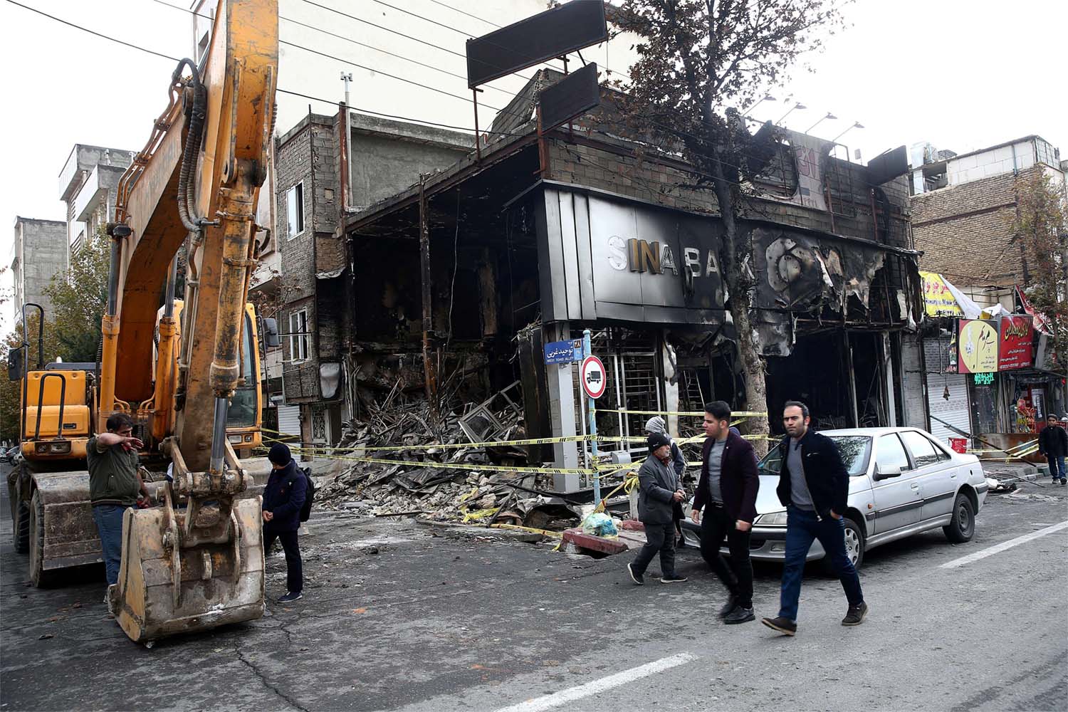 Iranians mark the 2019 protests against increased fuel prices