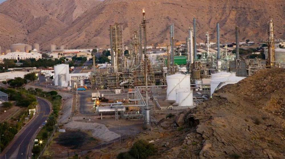 Oil refinery in Oman