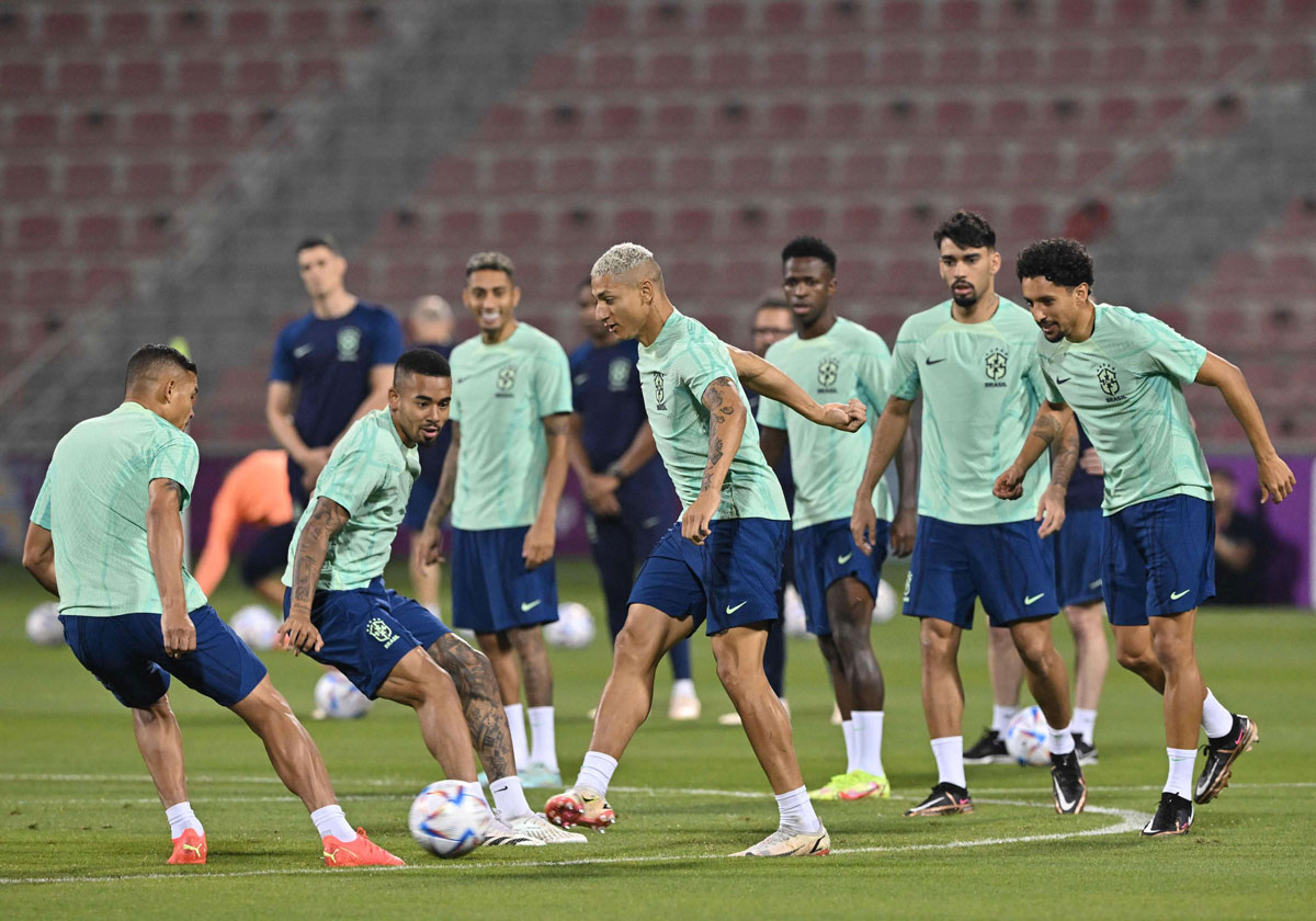 البرازيل لاحراز لقبها السادس لتعزيز رقمها القياسي