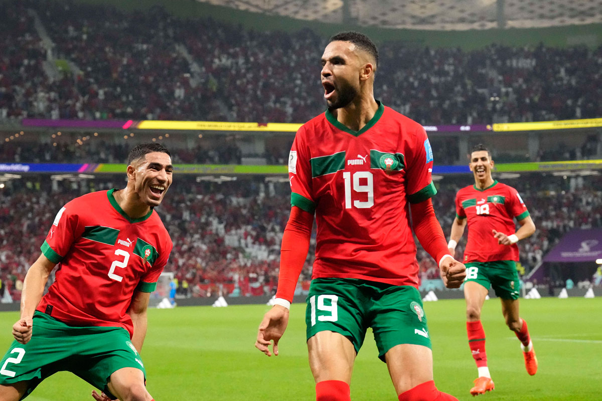 المهاجم المغربي أكثر اللاعبين العرب تسجيلاً في تاريخ كأس العالم