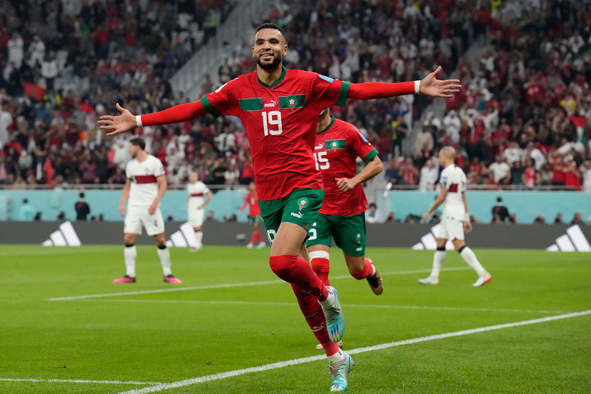 النصيري يكتب المجد بتسجيله هدف الفوز الوحيد