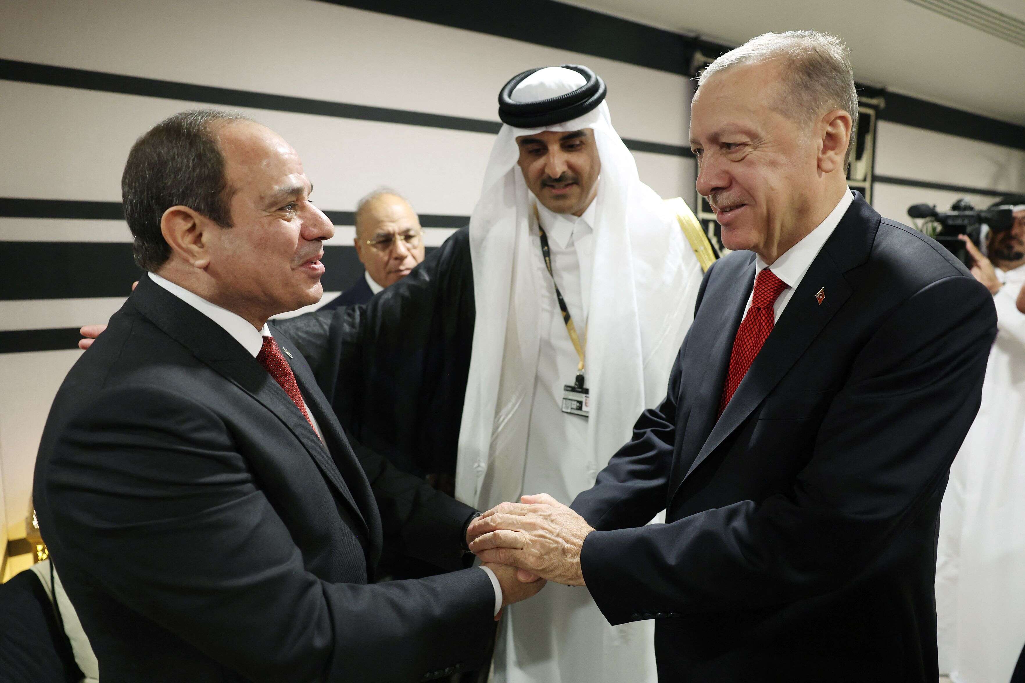 ملف الاخوان يثقل على جهود المصالحة بين تركيا ومصر