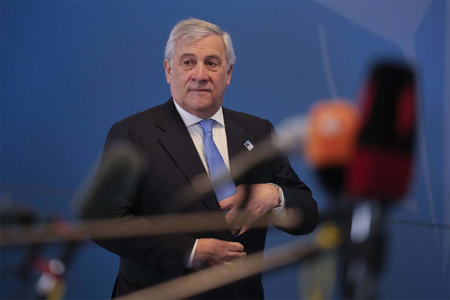 Tajani said Italy was asking that Tehran suspend the death penalty in connection with the protests