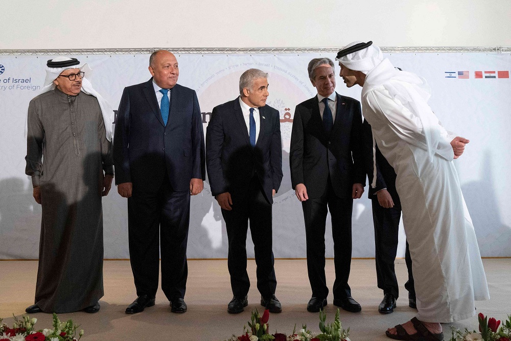 القمة التي تخطط لها واشنطن ستضم وزراء خارجية الإمارات والبحرين والمغرب ومصر وربما الأردن