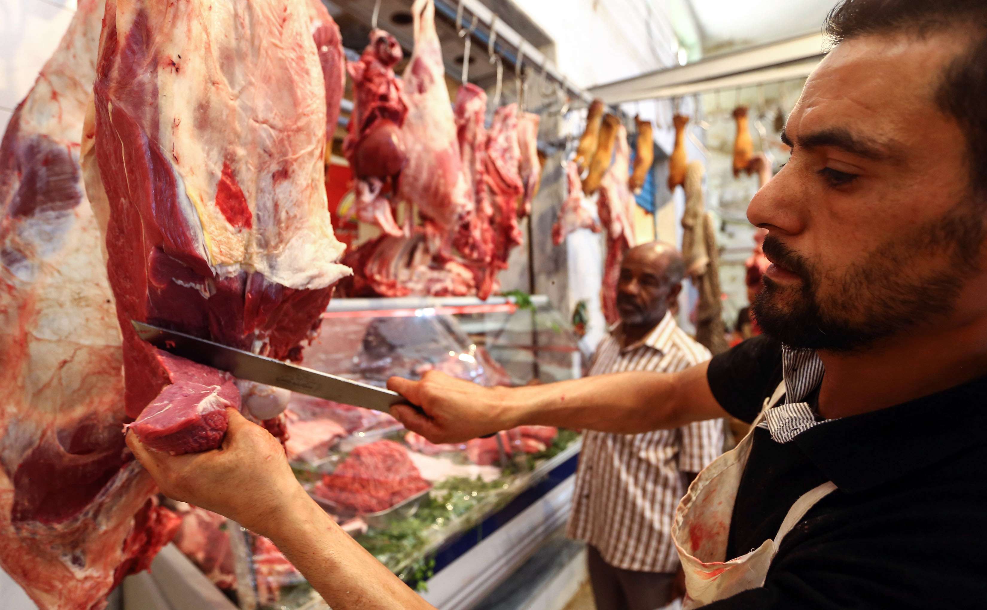 اللحوم الطازجة وحتى المستوردة ارتفع سعرها في مصر