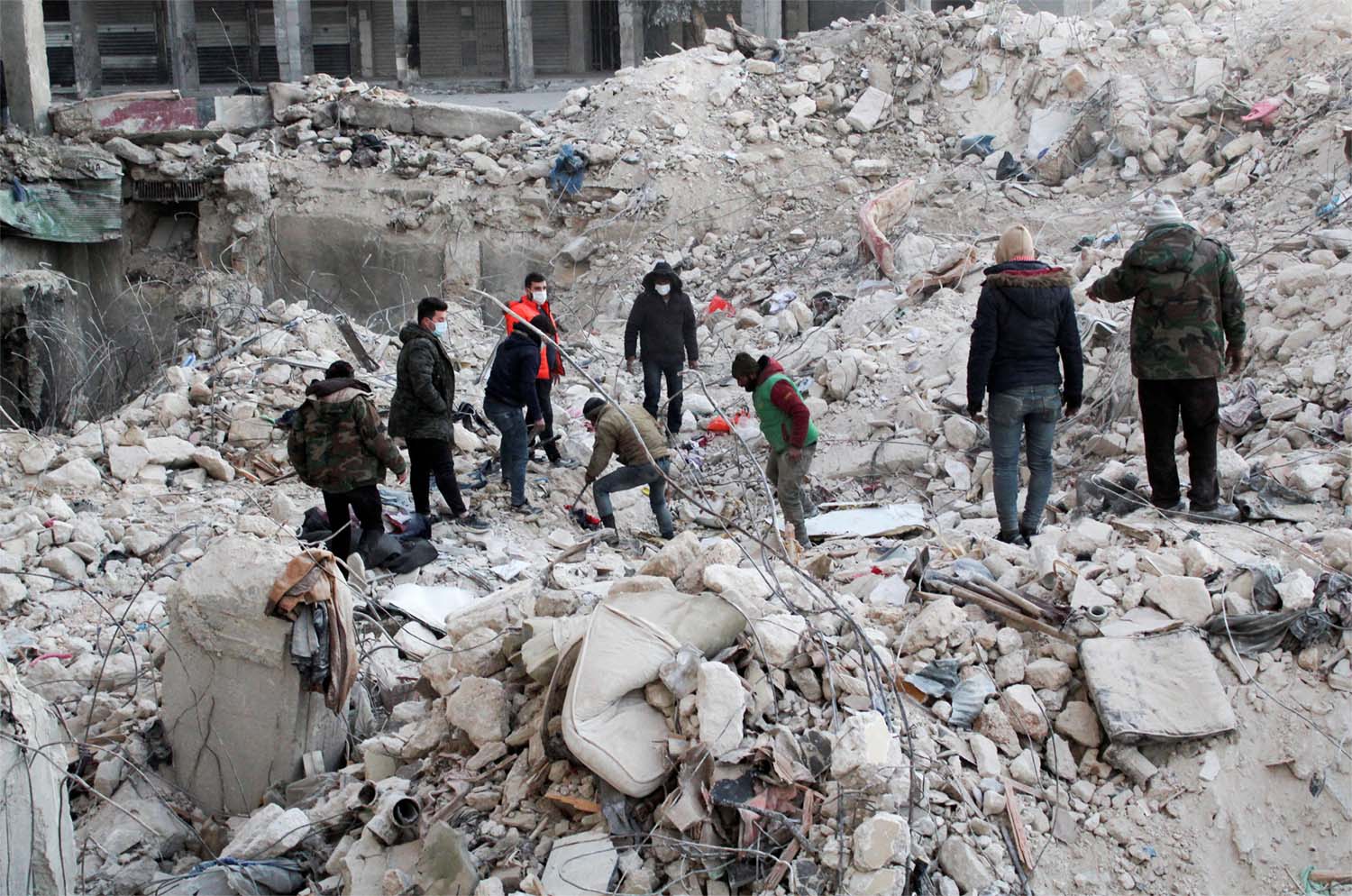 The shock of the quake is all too much