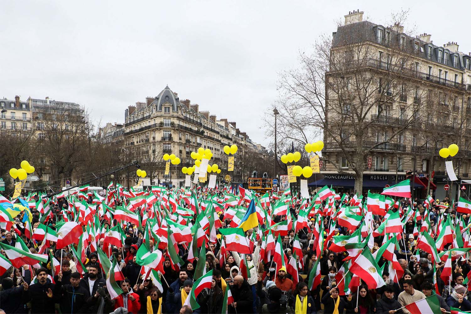 Protest in Paris