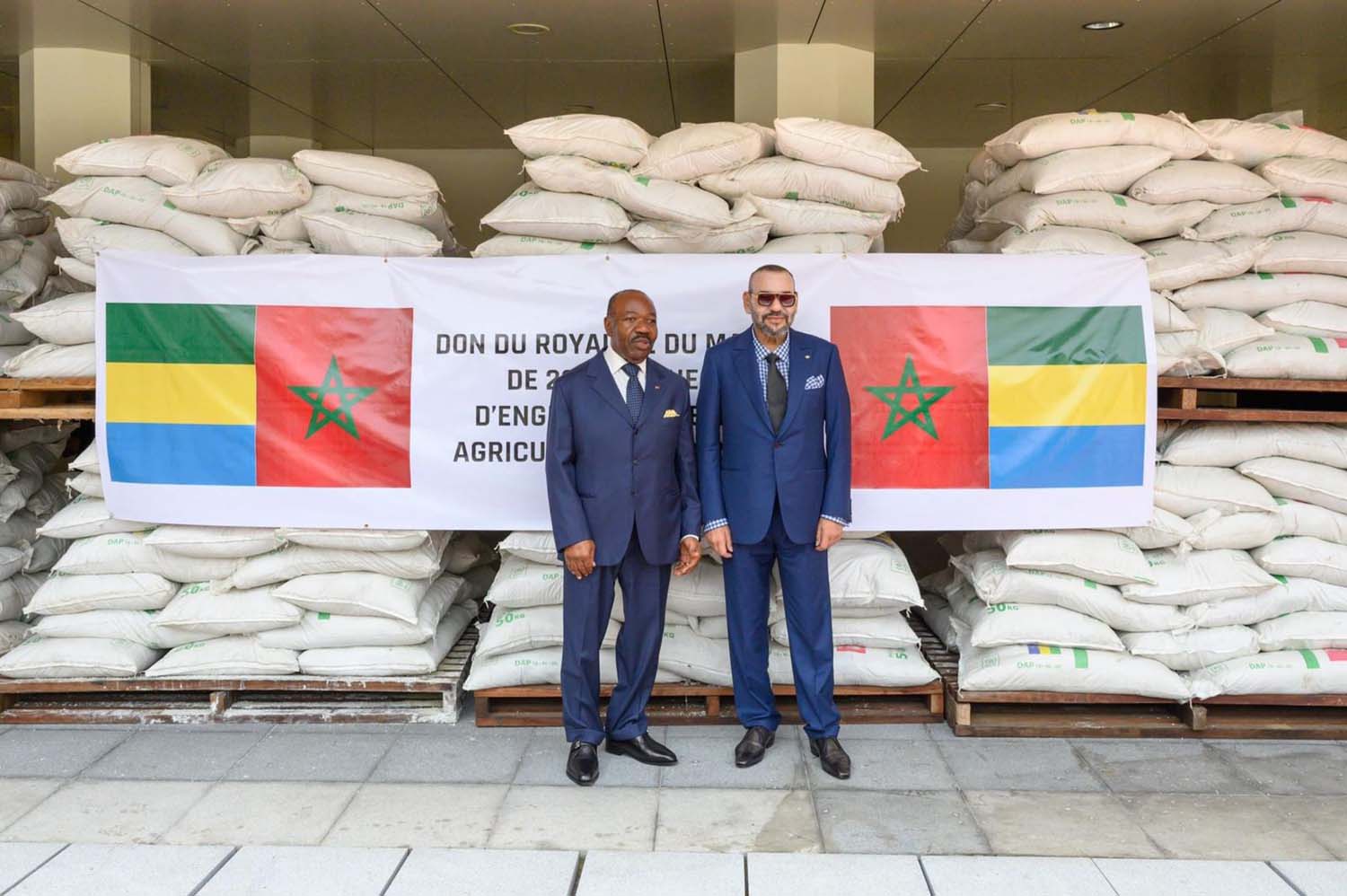The act of solidarity is part of Morocco's concern for Gabonese farmers