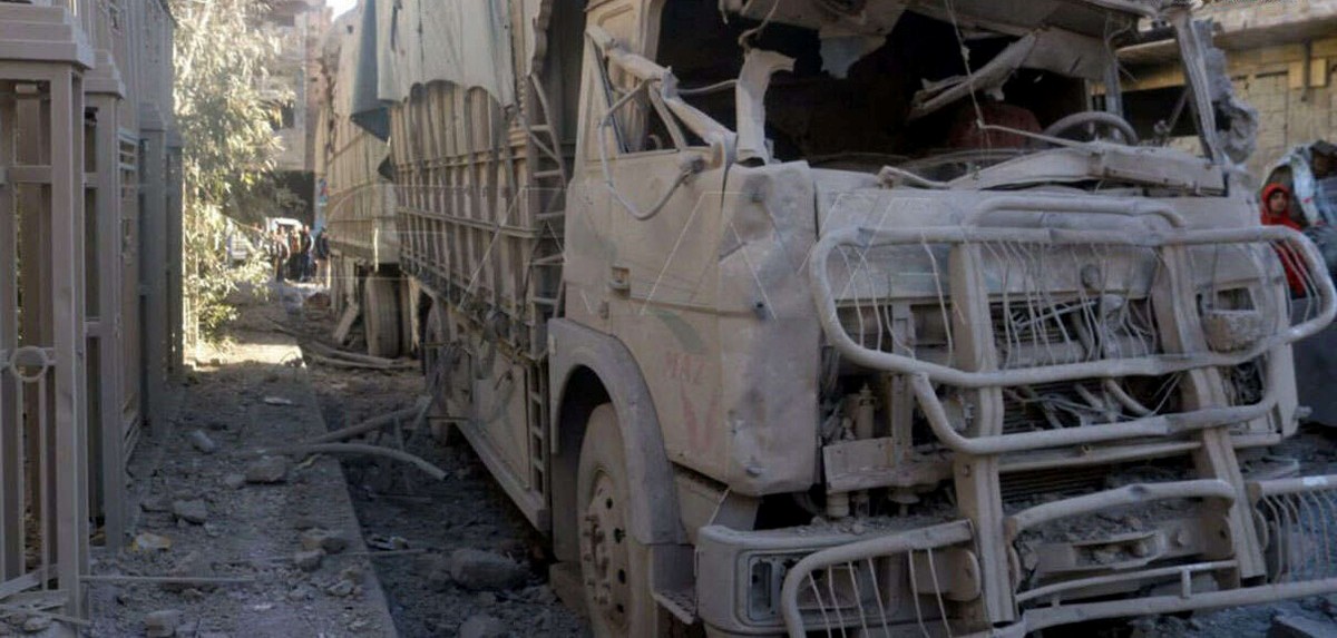 دمشق تنسب الانفجارات لأغام من مخلفات داعش والمرصد يؤكد أنها نتيجة غارة بطائرة مسيرة