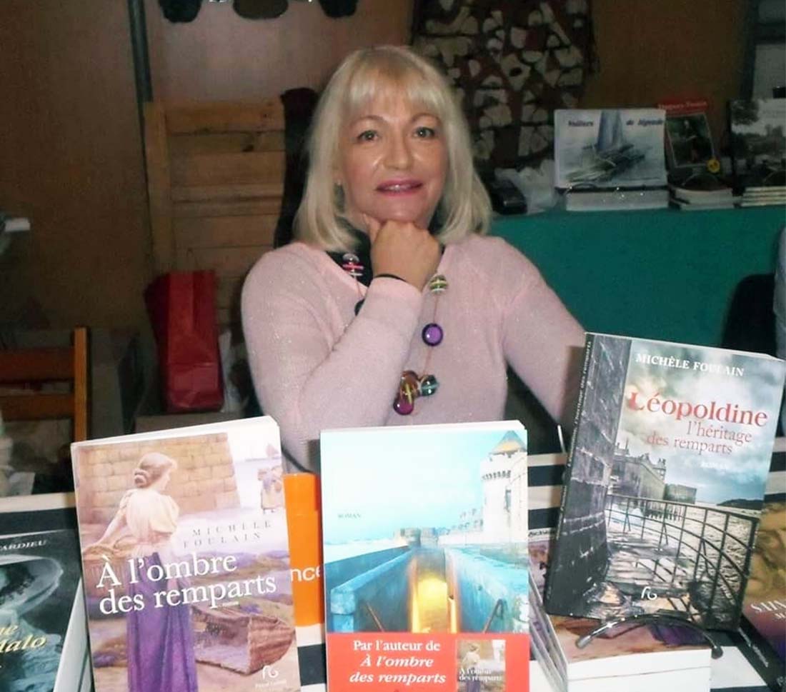 French writer Michèle Foulain 