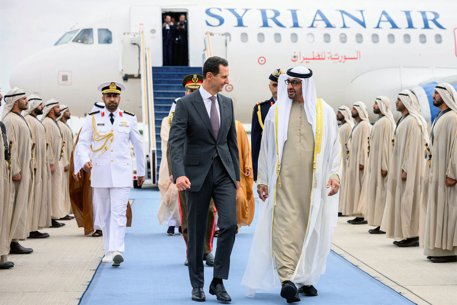 It's Assad's second visit to the UAE since the Syrian civil war began in 2011