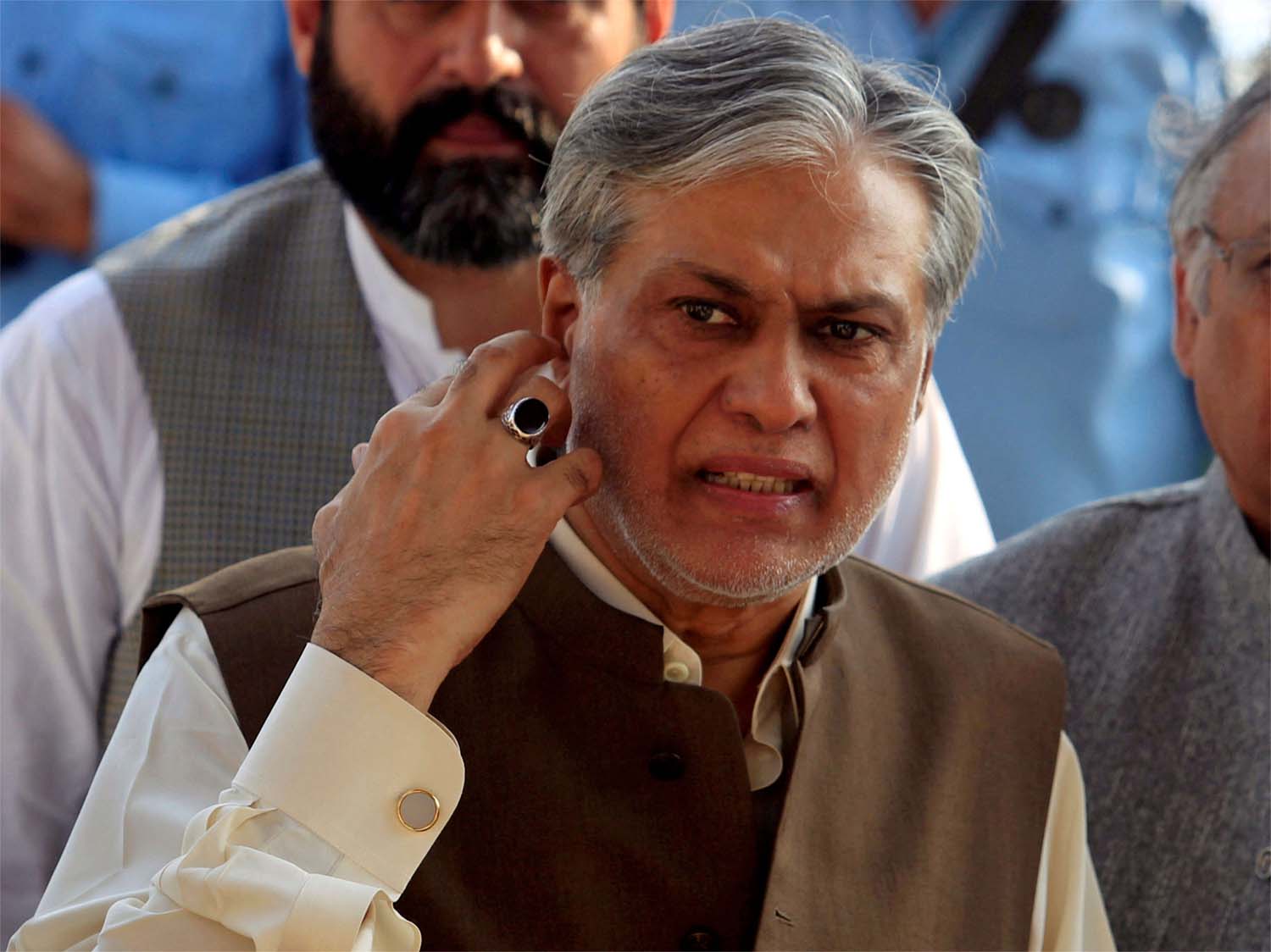 Pakistan Finance Minister Ishaq Dar 