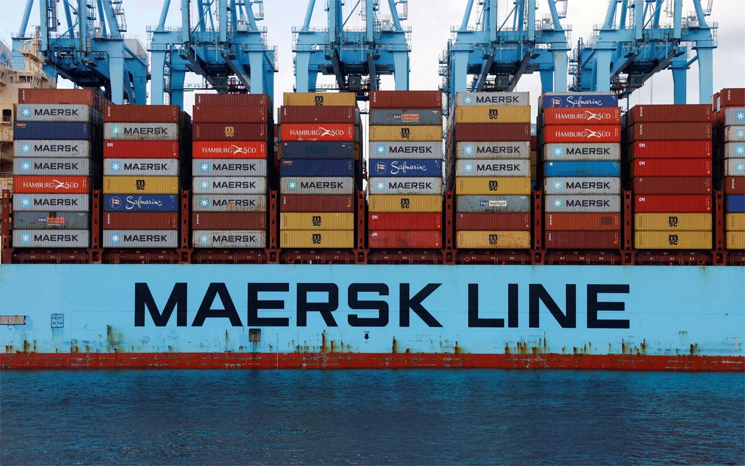 Container shipping giant A.P. Moller-Maersk 