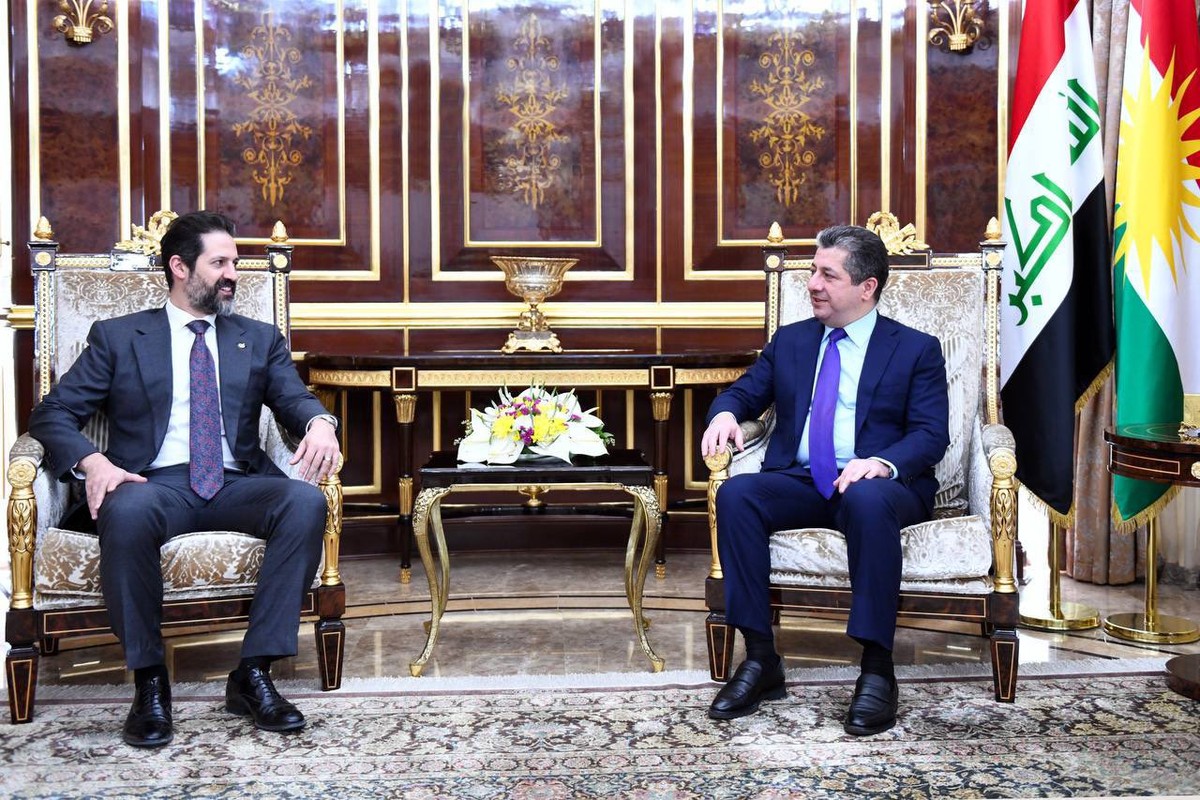 برزاني وقوباد طالباني نائب رئيس الوزراء اجتمعا لأول مرة منذ أكتوبر 2022