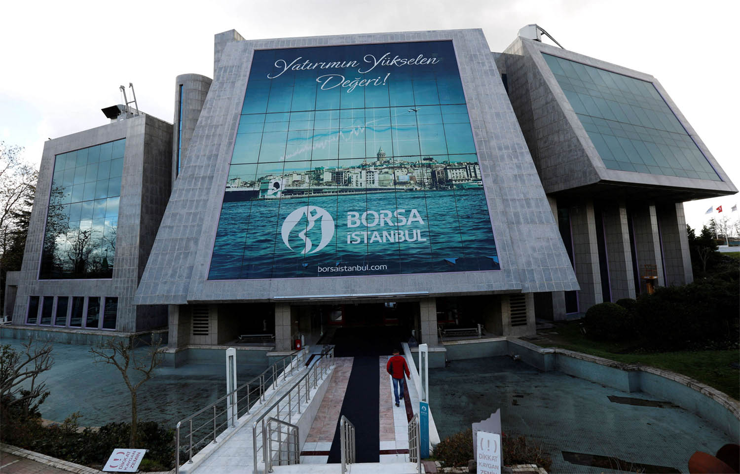 The Istanbul bourse was trading more than 2% lower, after an earlier 6.38% drop triggered a market-wide circuit breaker