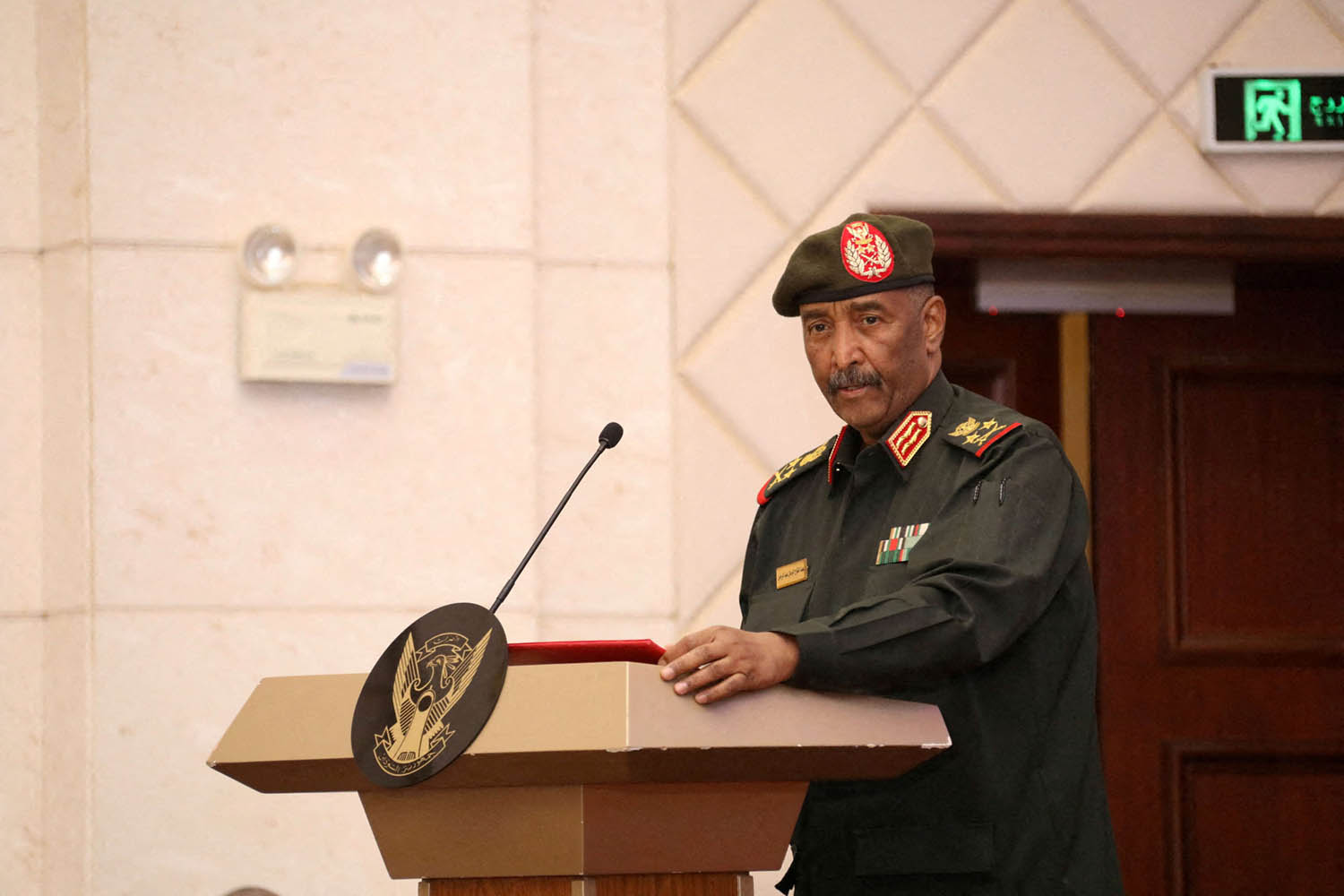 Sudan's military leader General Abdel Fattah al-Burhan 