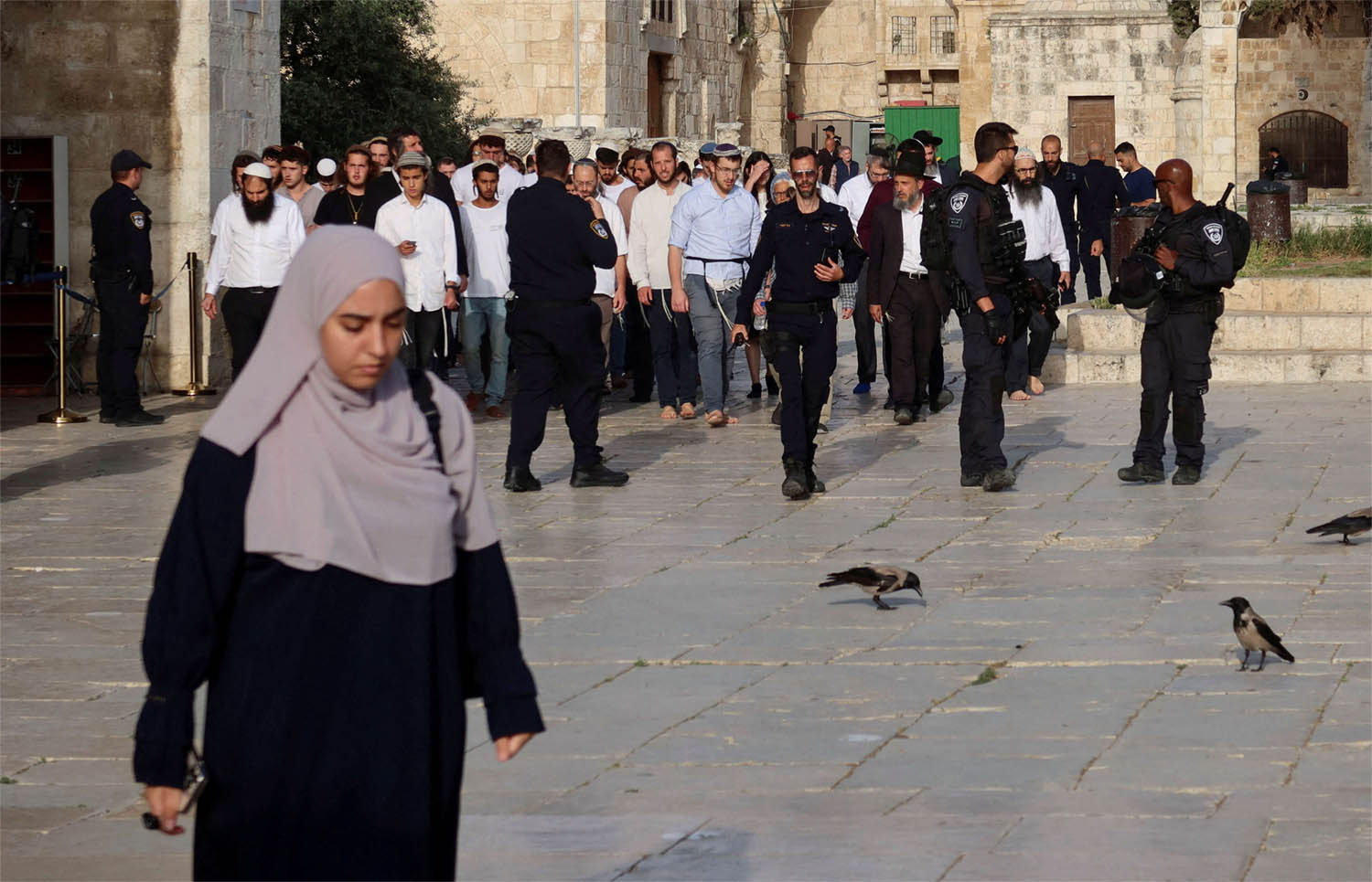 The annual parade marks Israel's capture of Jerusalem in the 1967 war