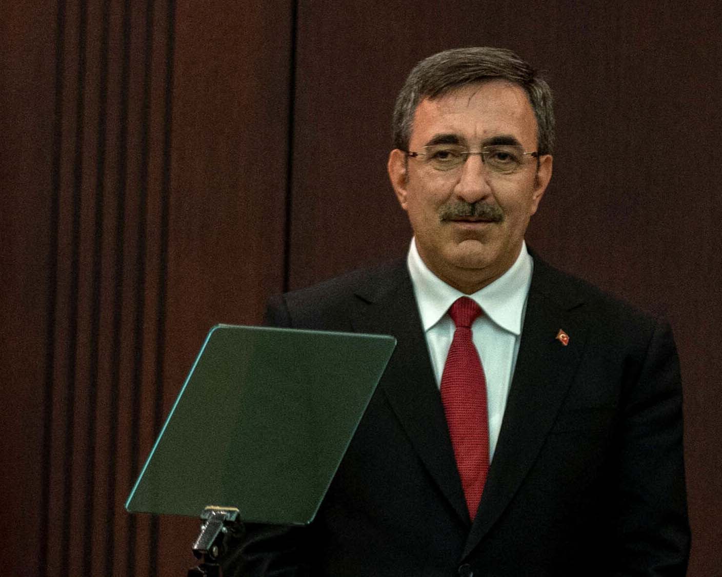 Turkey's Vice President Cevdet Yilmaz 